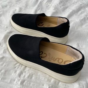 Sam Edelman | Nerah Platform Slip-On Black Sneaker